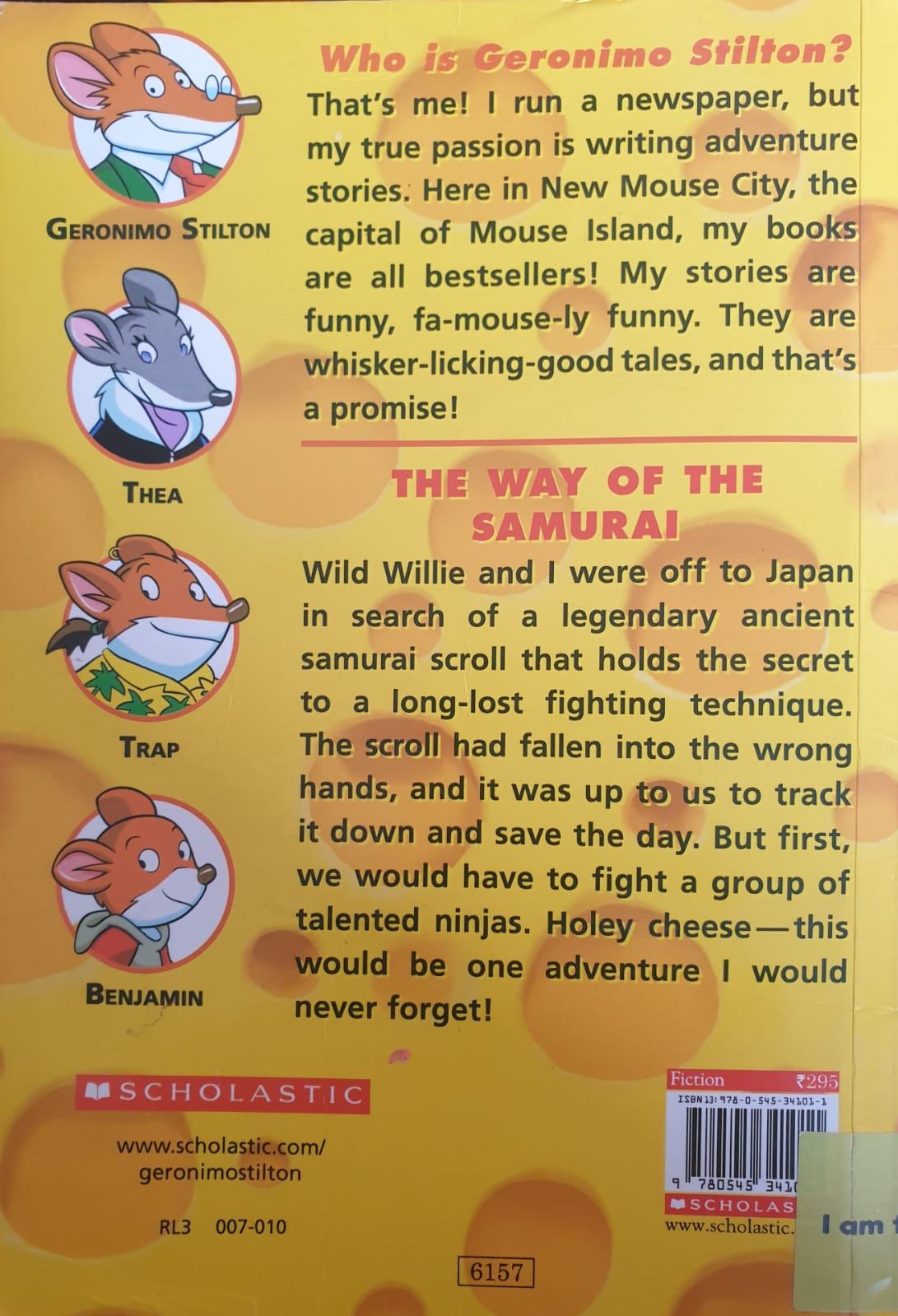 the way of samurai geronimo stilton