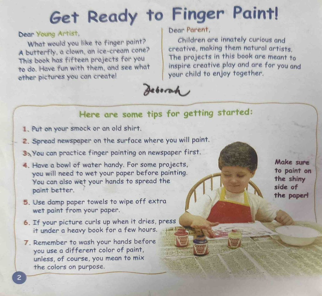 Fun With Finger Paint