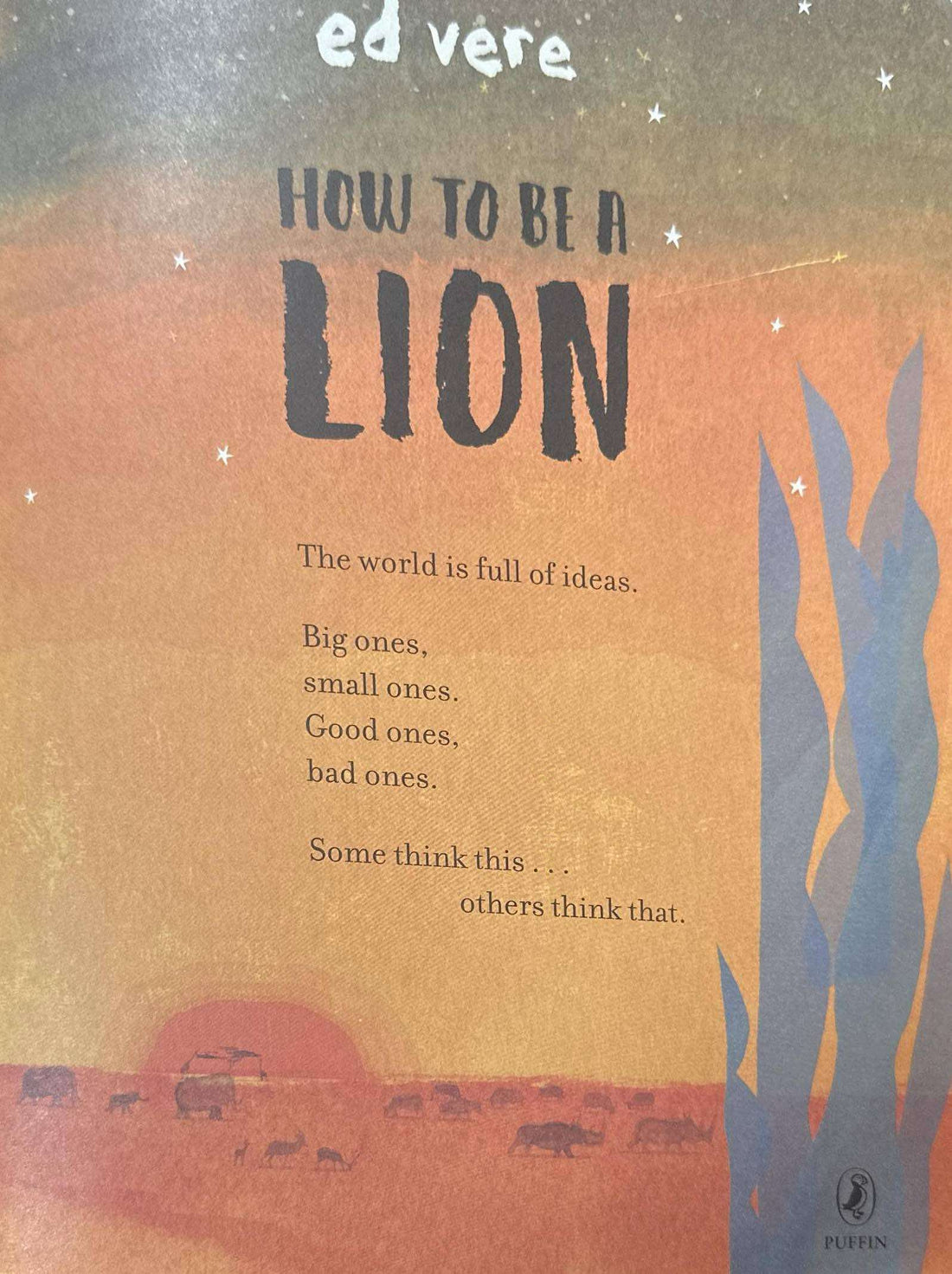 How to be a Lion
