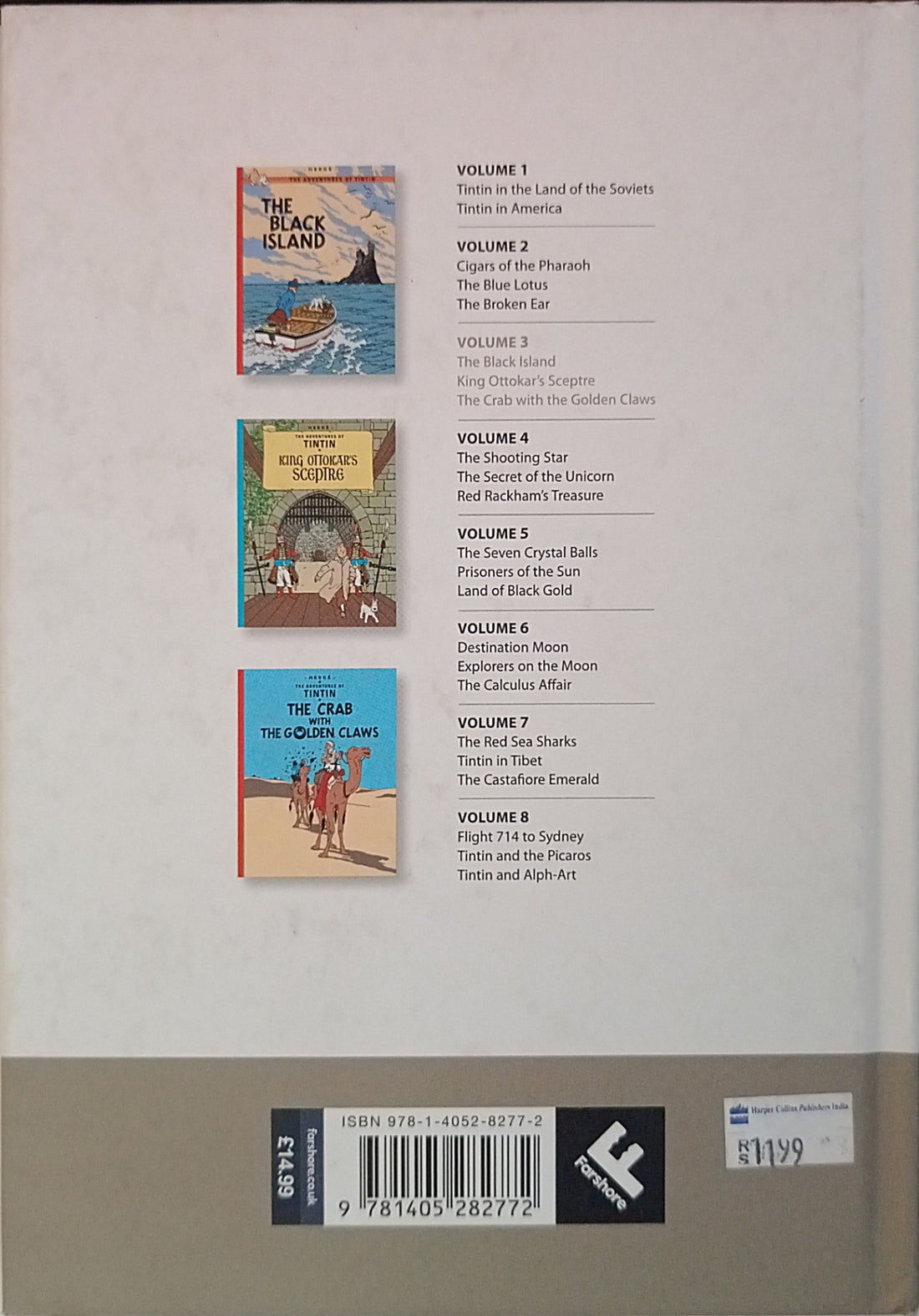 The Adventures of Tintin Vol.3