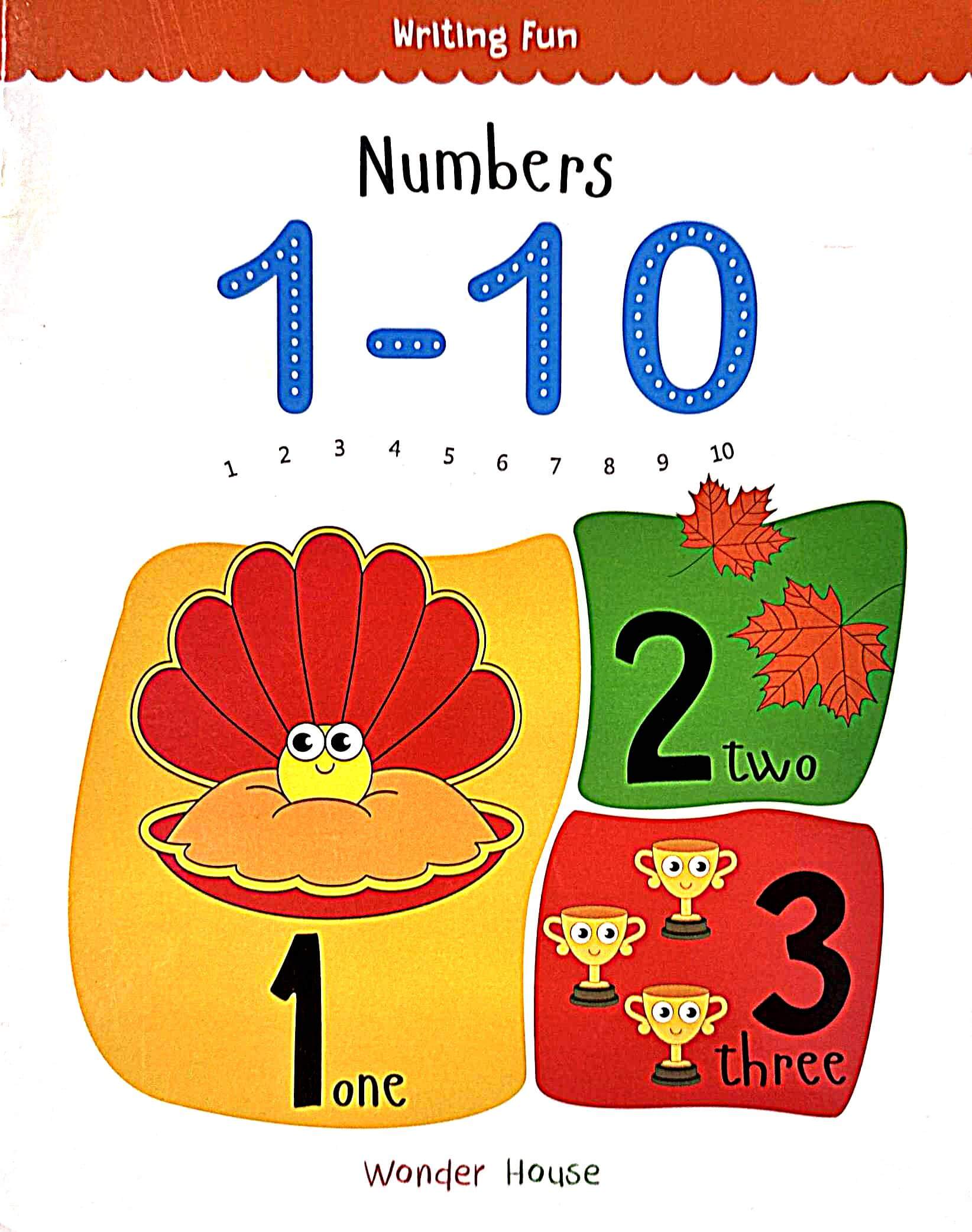Numbers 1 - 10: Write and practice Numbers 1 to 10 Paperback