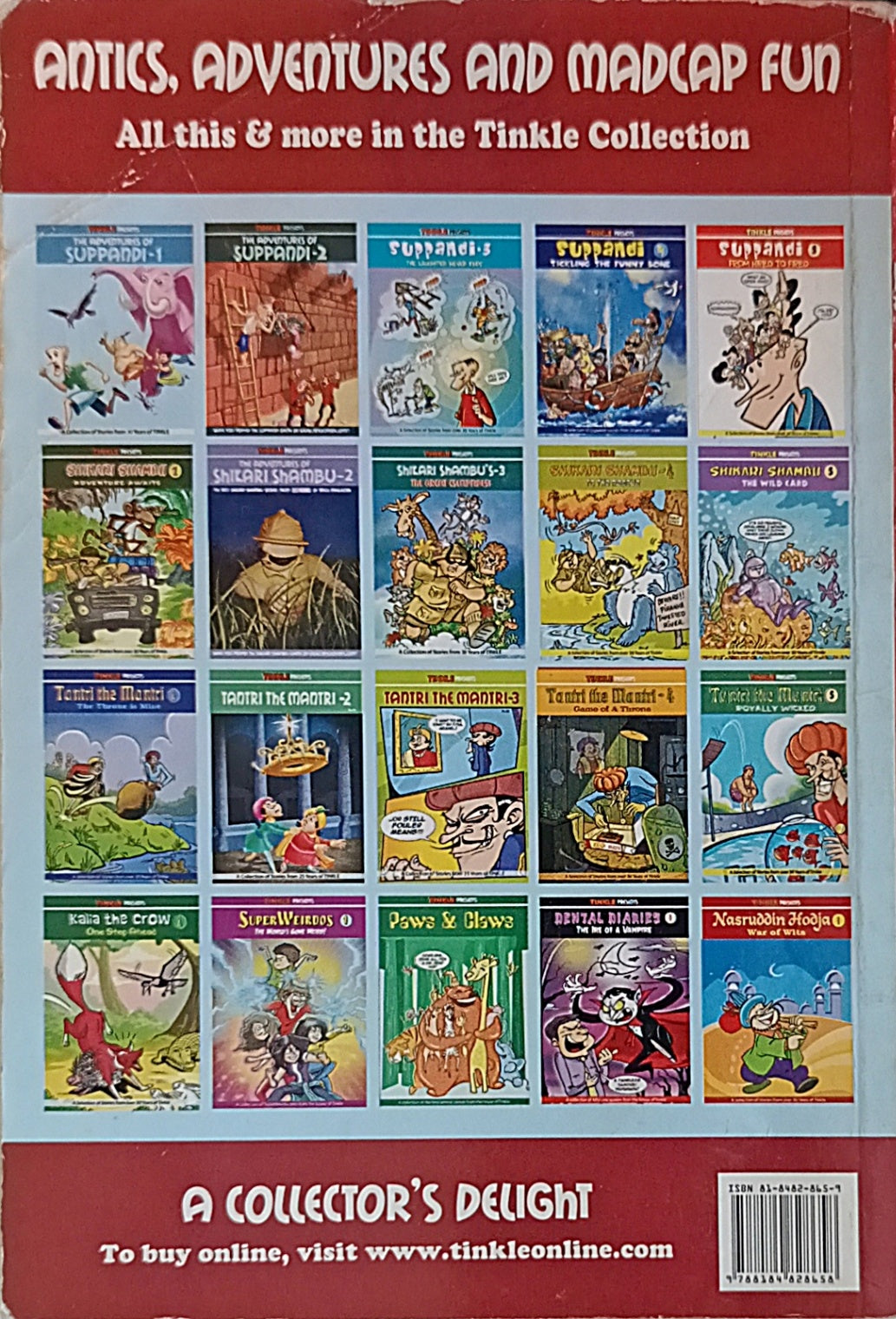 Amar Chitra Katha: Tinkle Double Digest No. 33