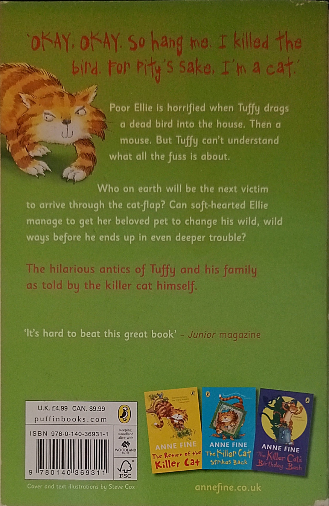 The Killer Cat #1 The Diary of a Killer Cat