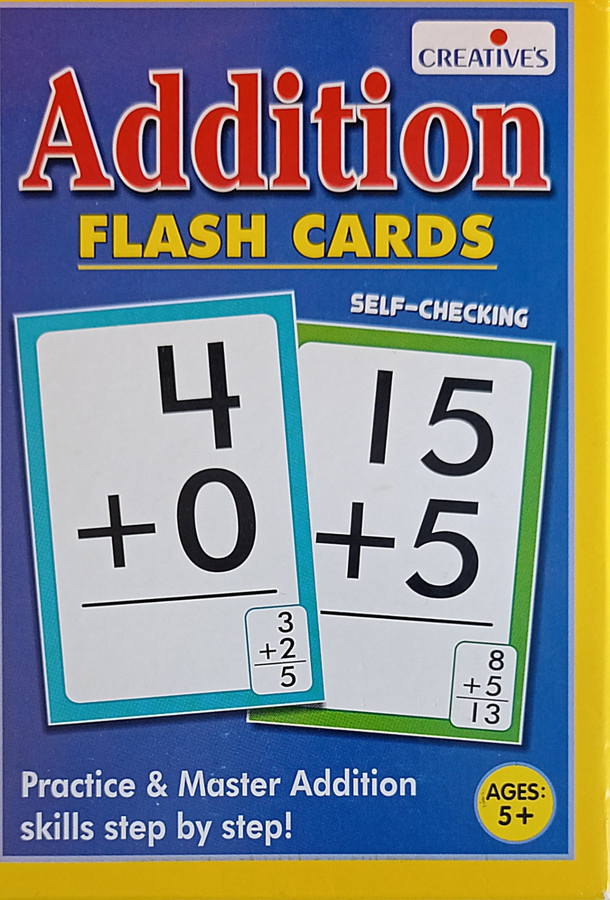 Addition Flash Cards