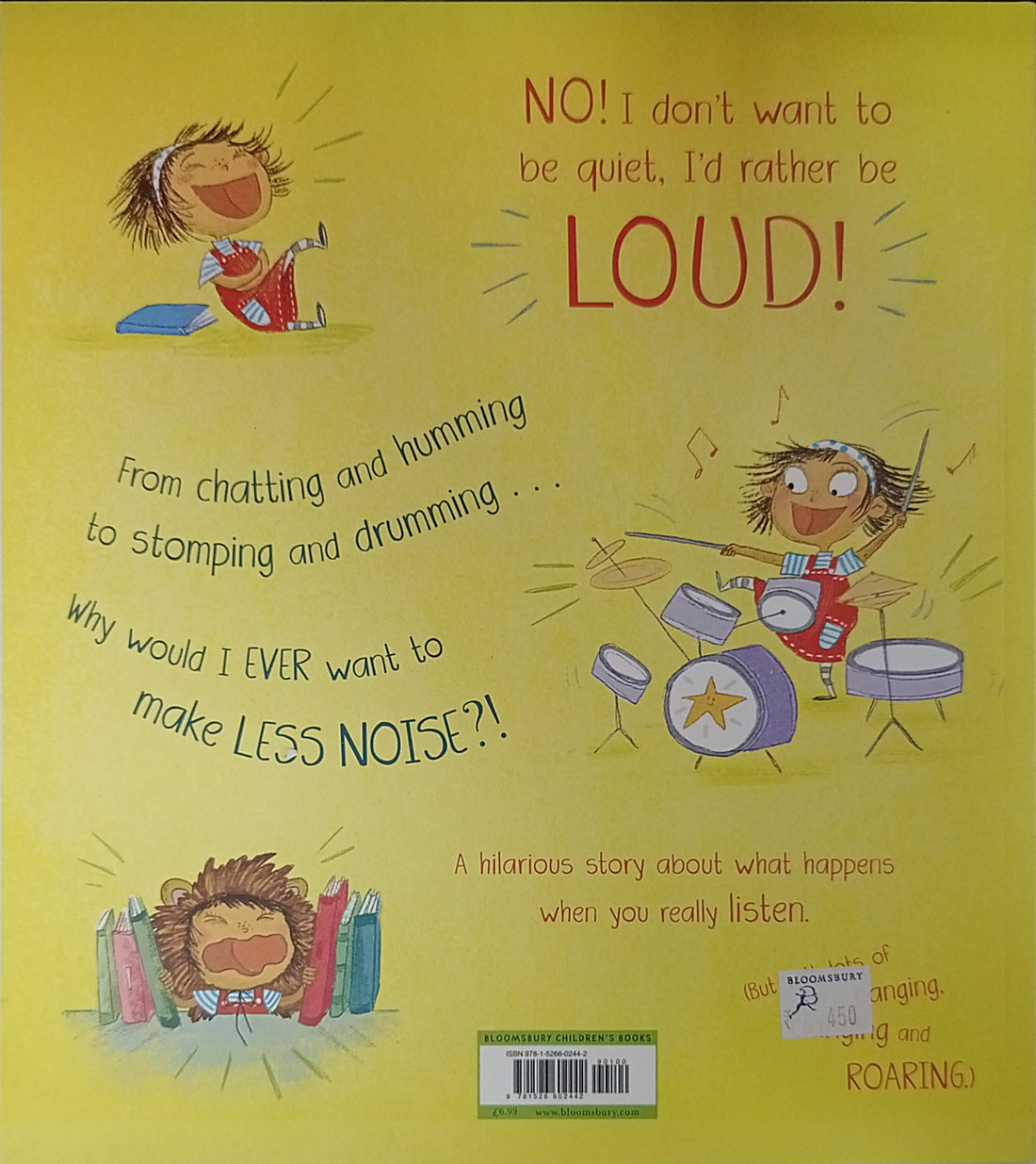 I Don't Want to Be Quiet!
