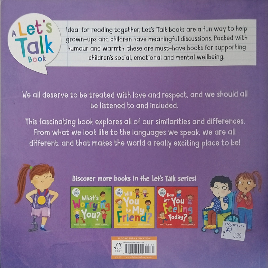 A Let's Talk Book: The Same But Different