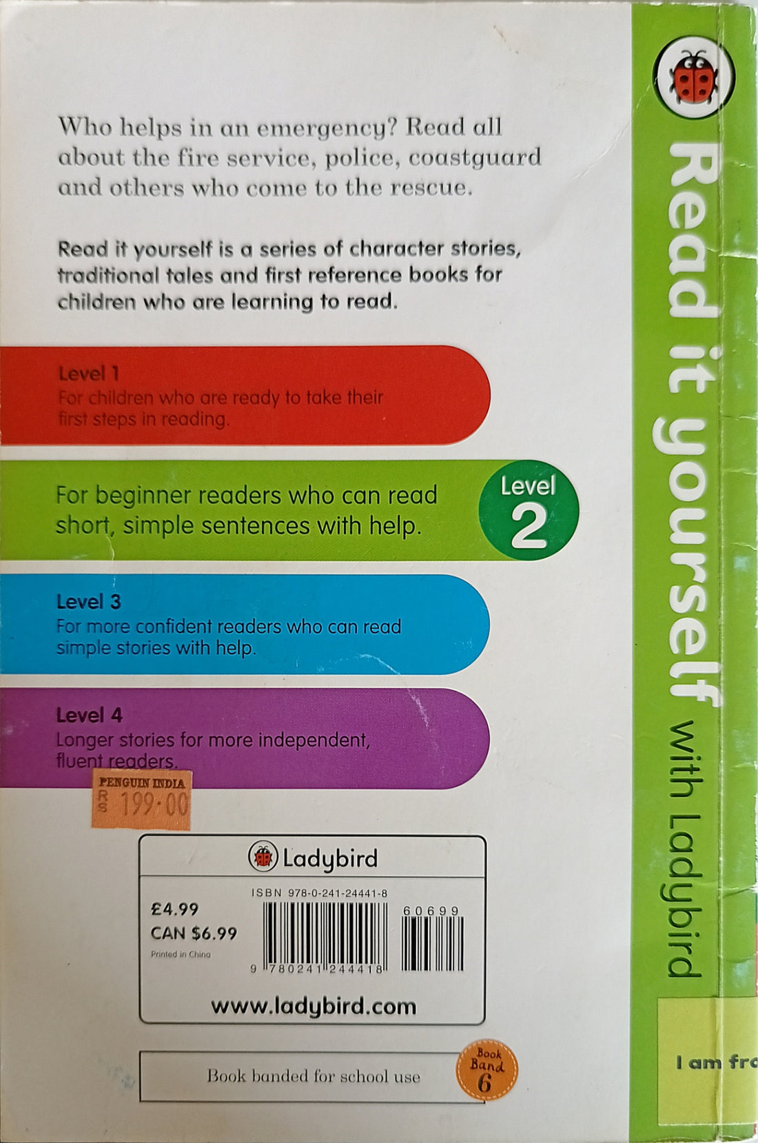 Read it Yourself With Ladybird Level 2: Emergency Rescue