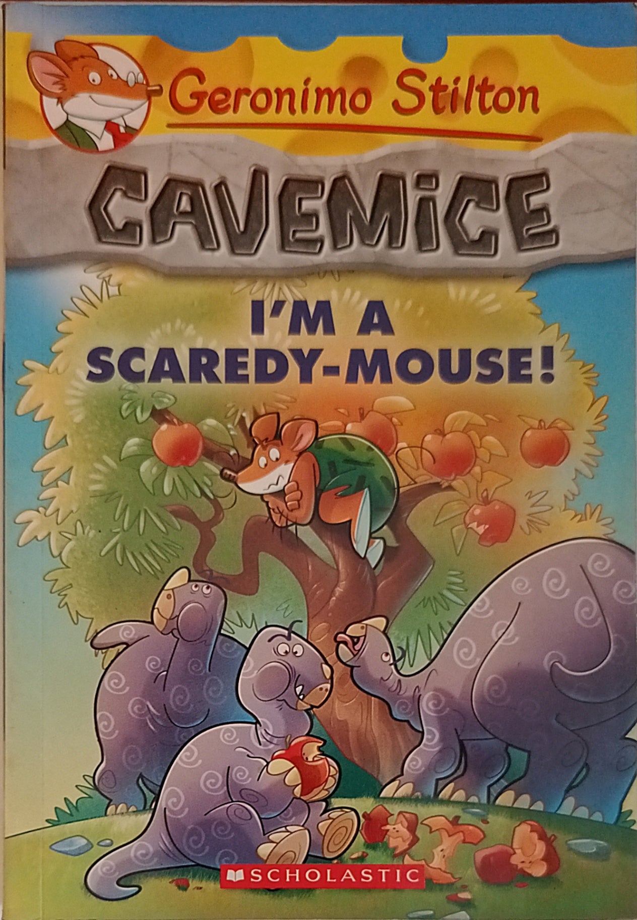 Geronimo Stilton Cavemice #7 I'm a Scaredy-Mouse!