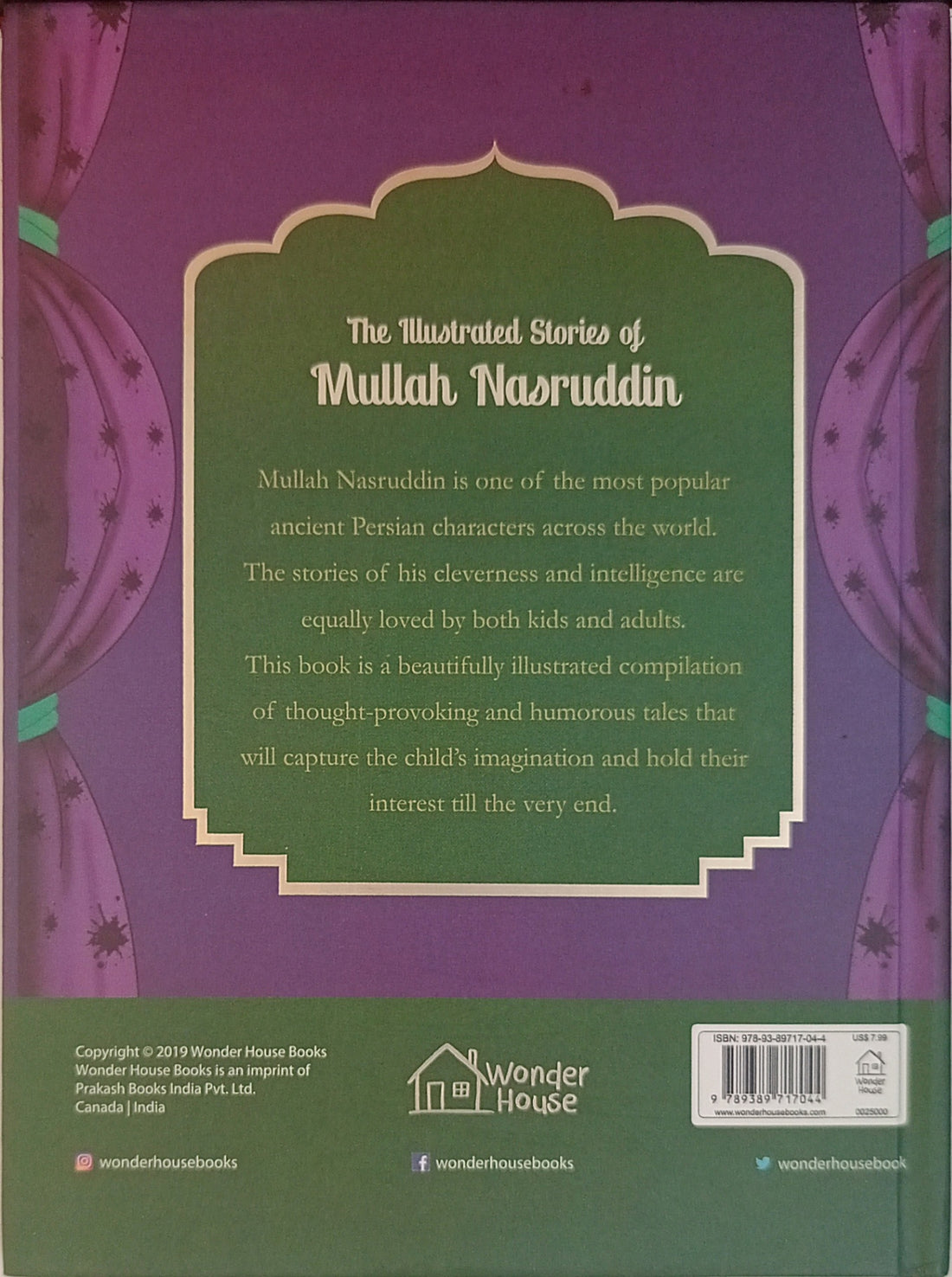 The Illustrated Stories of Mullah Nasruddin (Wonder House)