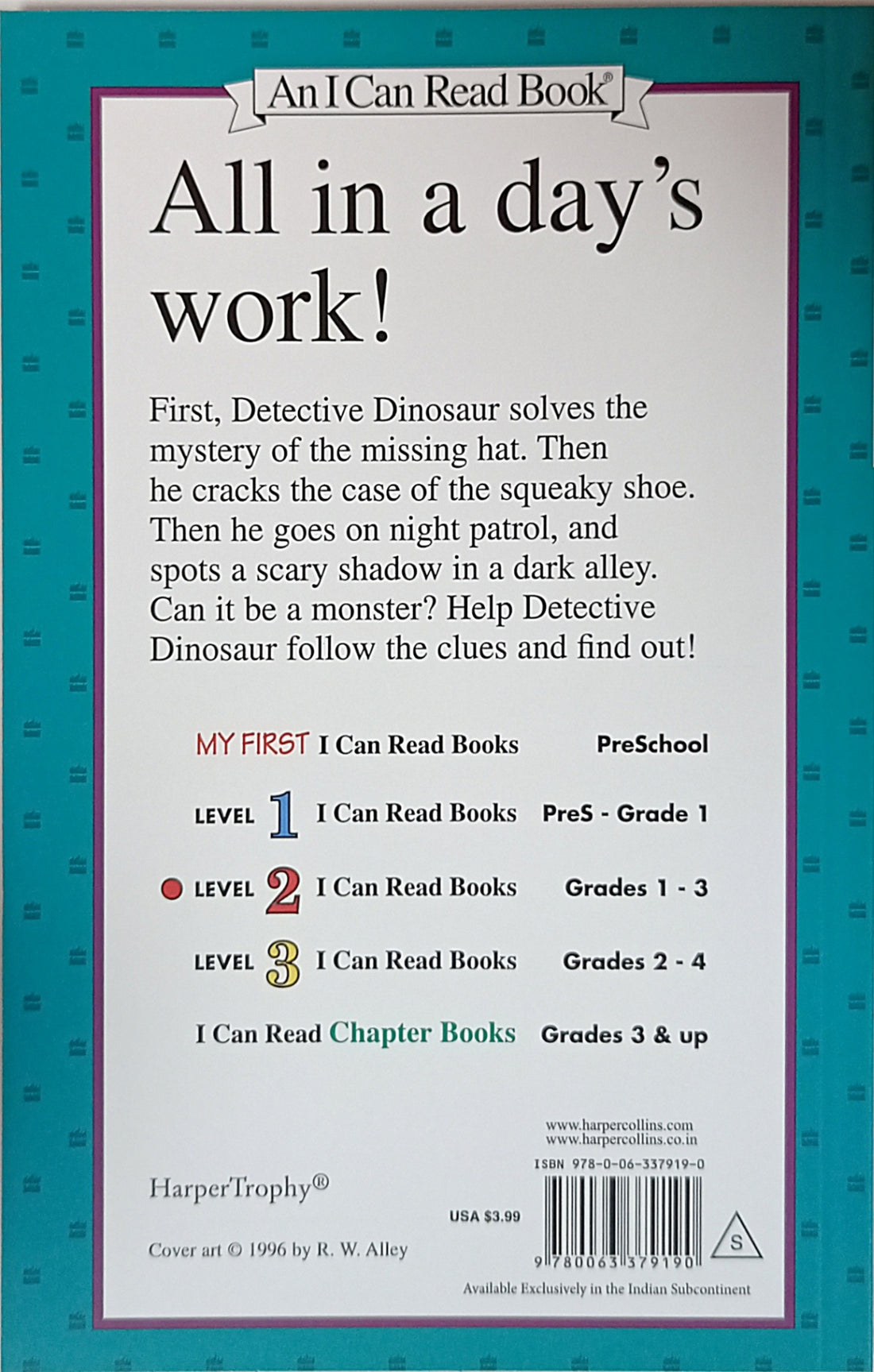 I Can Read! Level 2: Detective Dinosaur