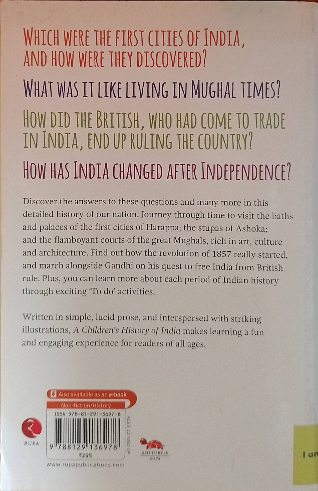 A Children's History of India