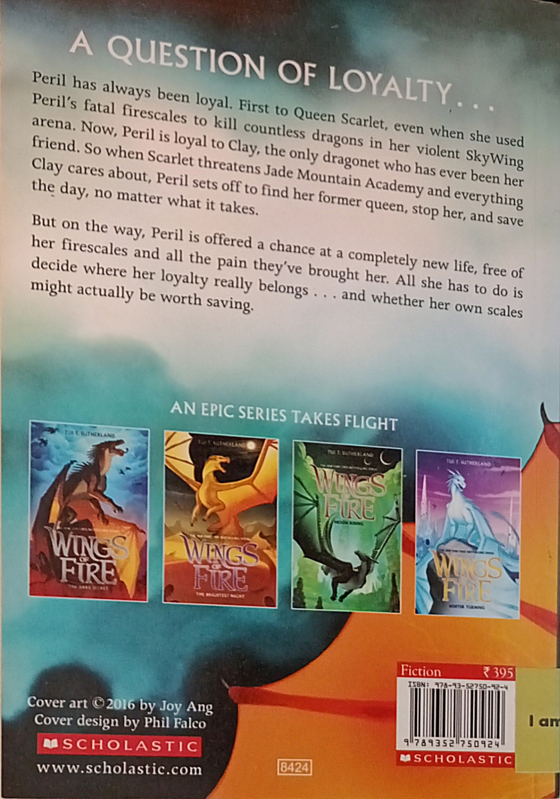 Wings of Fire #8 Escaping Peril