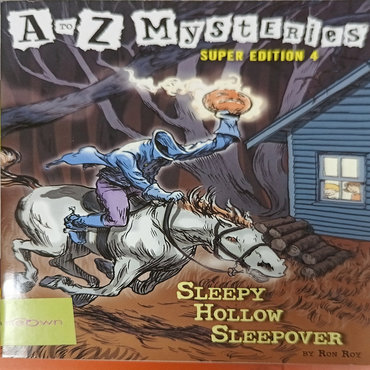 A to Z Mysteries: Super Edition #4 Sleepy Hollow Sleepover - Neown