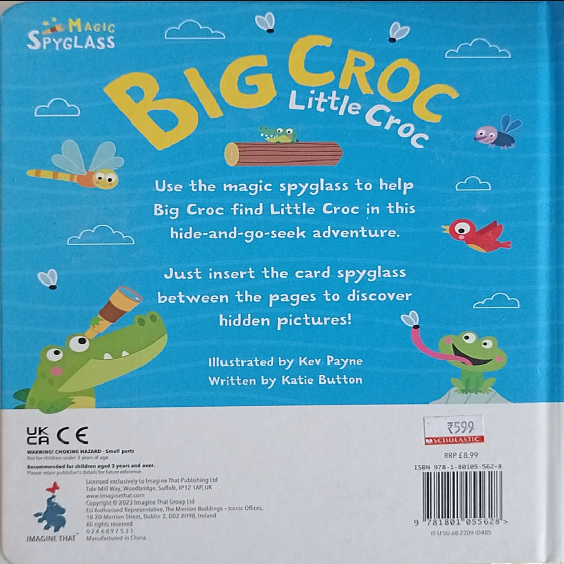 Seek and Find Spyglass Books: Big Croc Little Croc