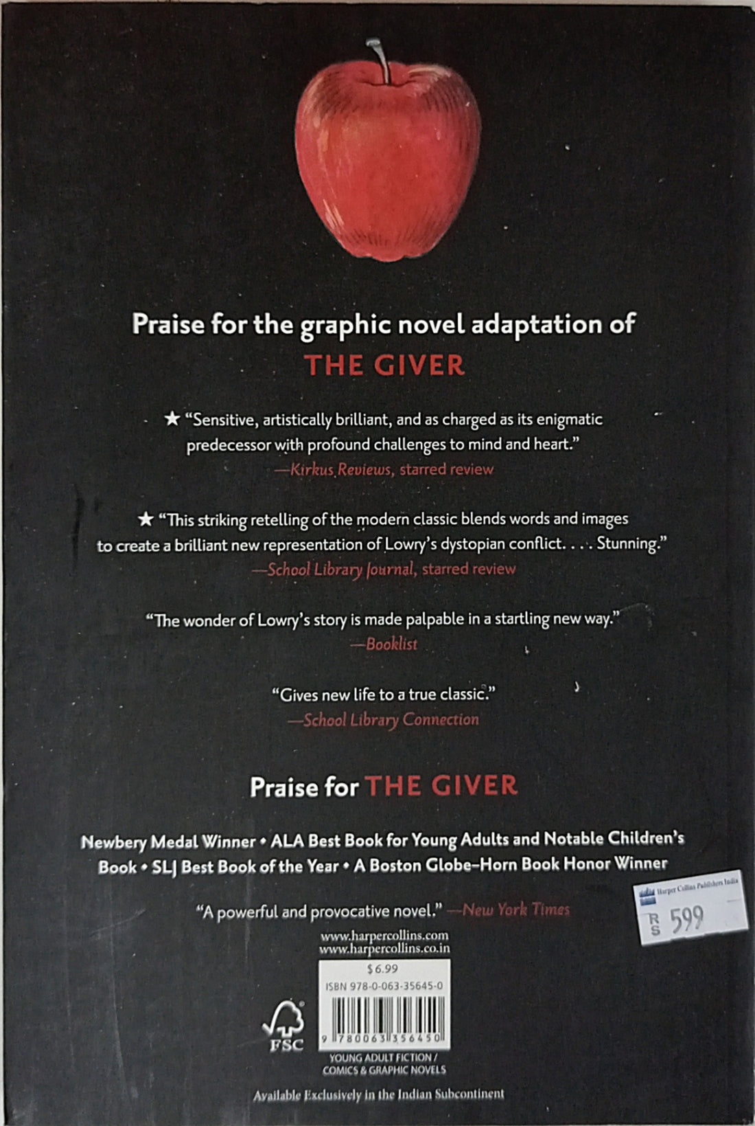 The Giver #1 The Giver (Graphic Novel)