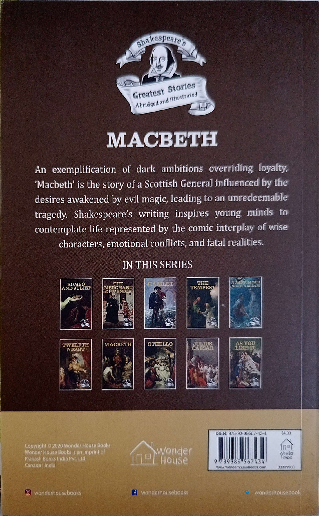 Macbeth (Shakespeare's Greatest Stories Abridged and Illustrated)