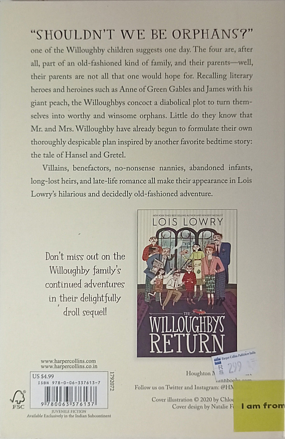 The Willoughbys #1 The Willoughbys