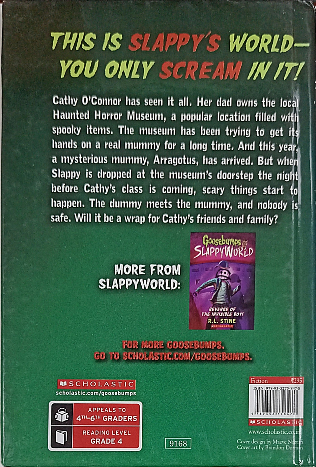 Goosebumps SlappyWorld #8 The Dummy Meets the Mummy!