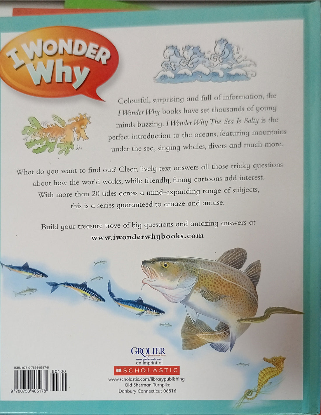 I Wonder Why: I Wonder Why the Sea Is Salty And Other Questions About the Ocean