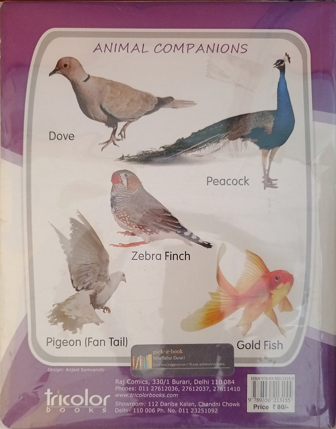 My First Board Book of Domestic Animals