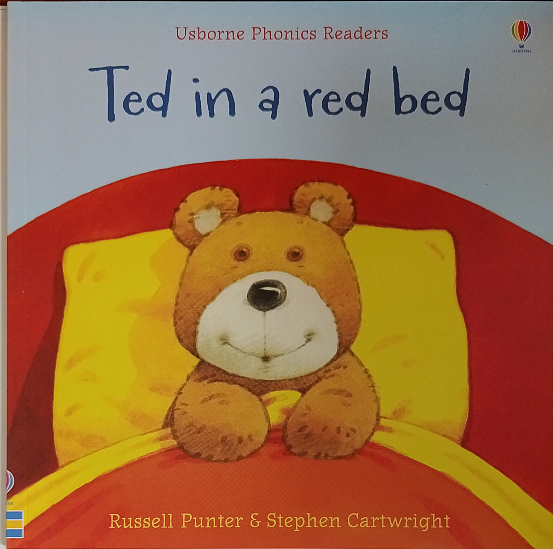 Usborne Phoenics Readers-Ted in a Red Bed