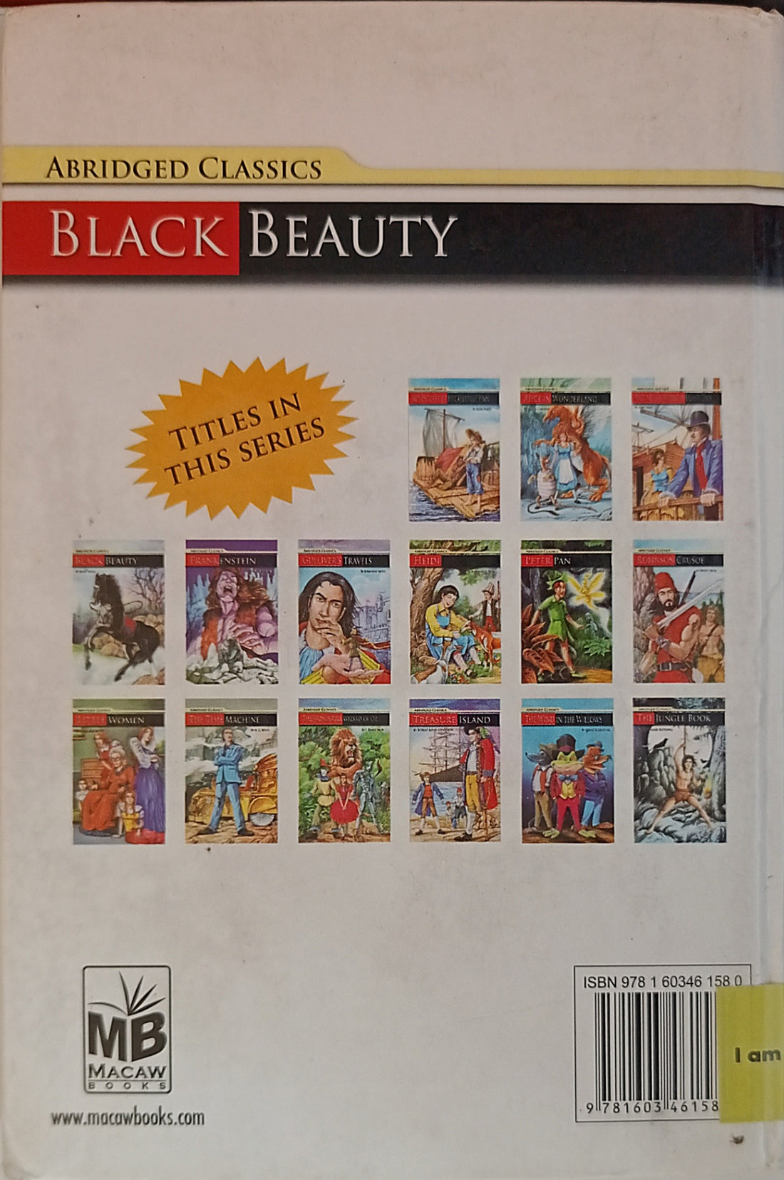 Black Beauty (Abridged Classics)