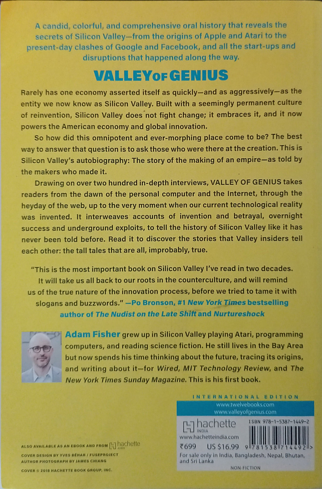 Valley of Genius: The Uncensored History of Silicone Valley