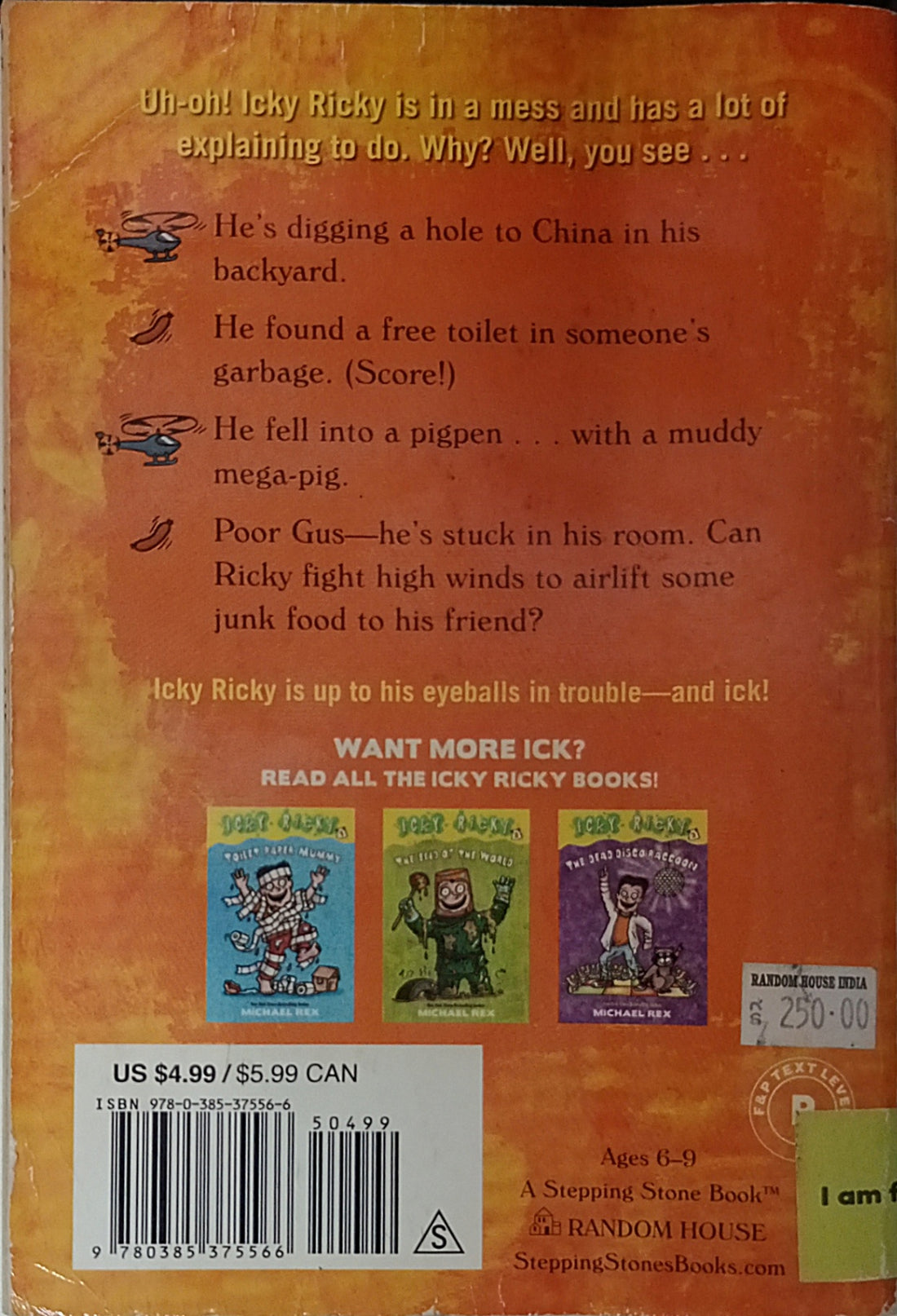 Icky Ricky #4 The Hole to China