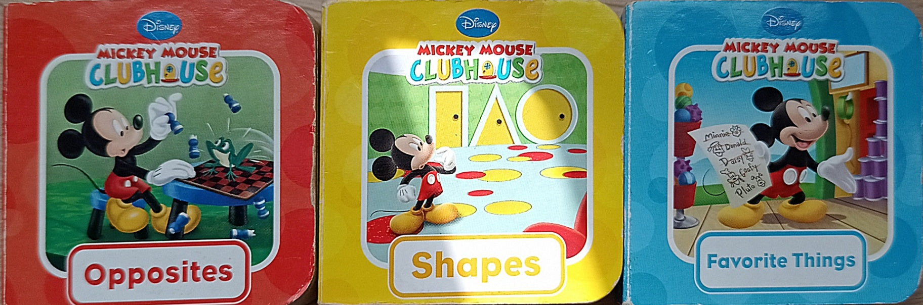 Disney-Mickey Mouse Clubhouse-Opposites,Shapes And Favorite Things