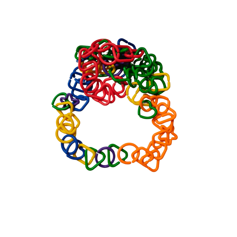 Rainbow Chain Link Toy
