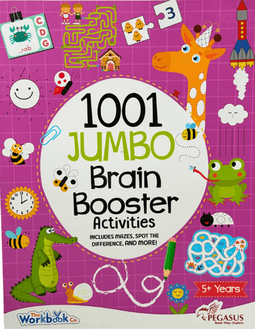 1001 Jumbo Brain Booster Activities for 5 to 8 Years Old Kids | Enhance the Child Mind with Cognitive Excellence with Interactive Activity Book