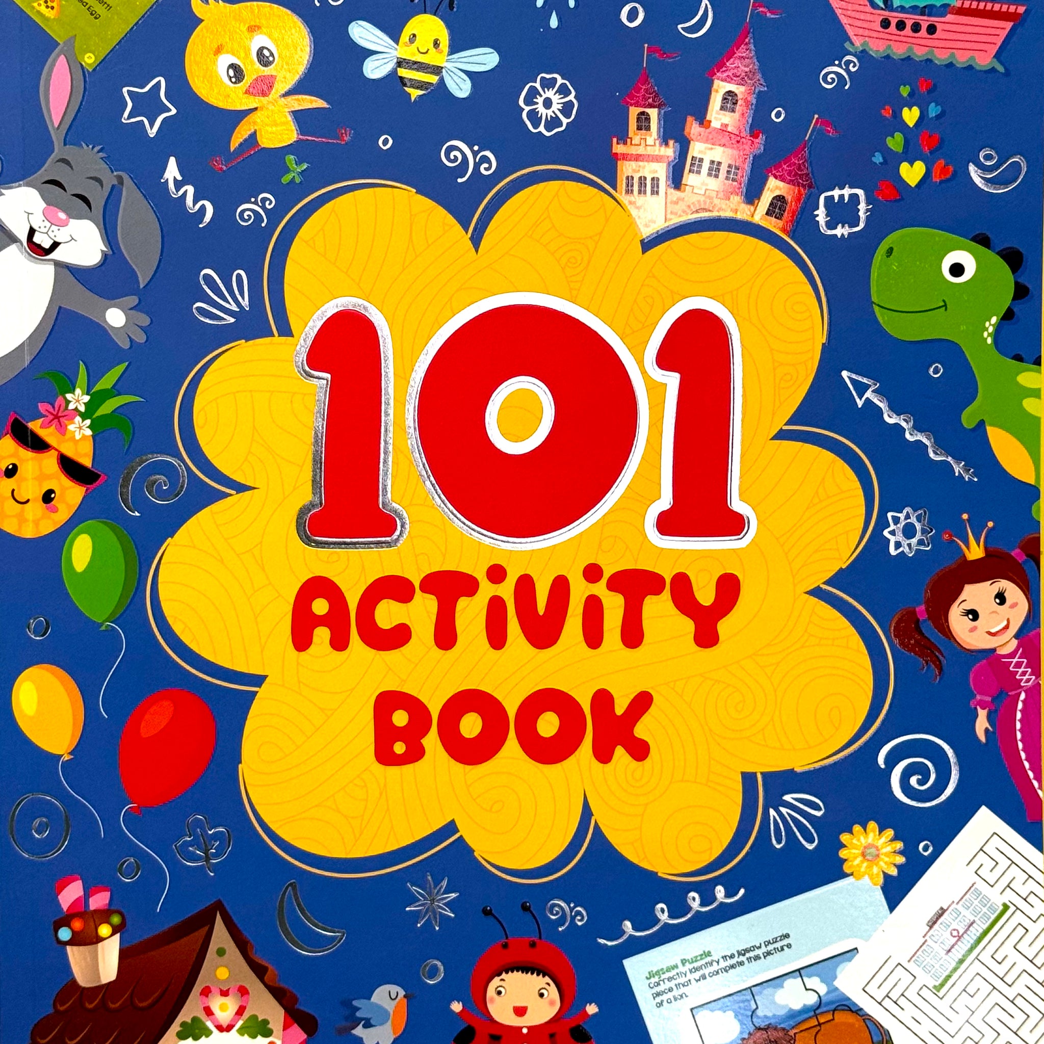 101 Activity Book (Logical Reasoning and Brain Puzzles)