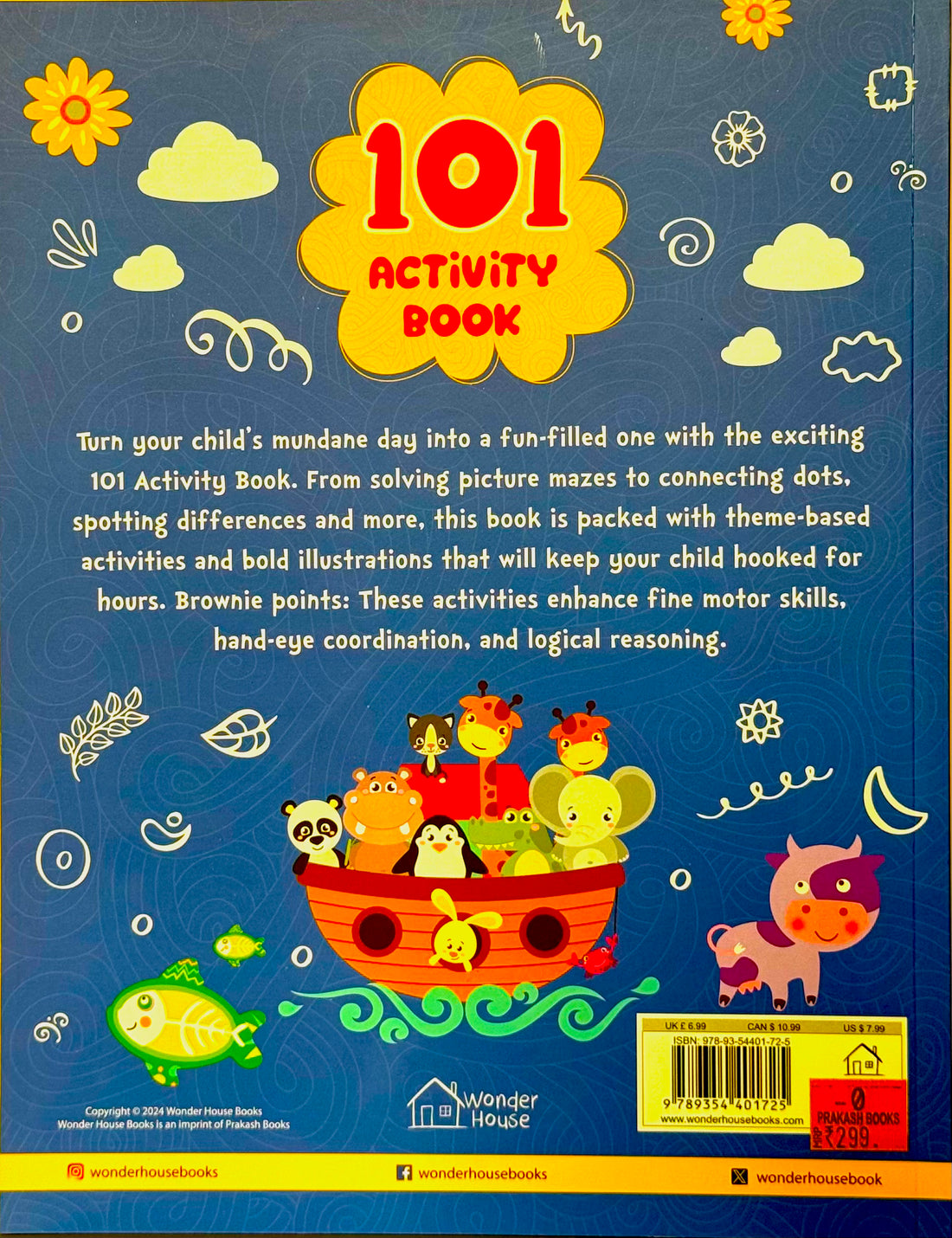 101 Activity Book (Logical Reasoning and Brain Puzzles)