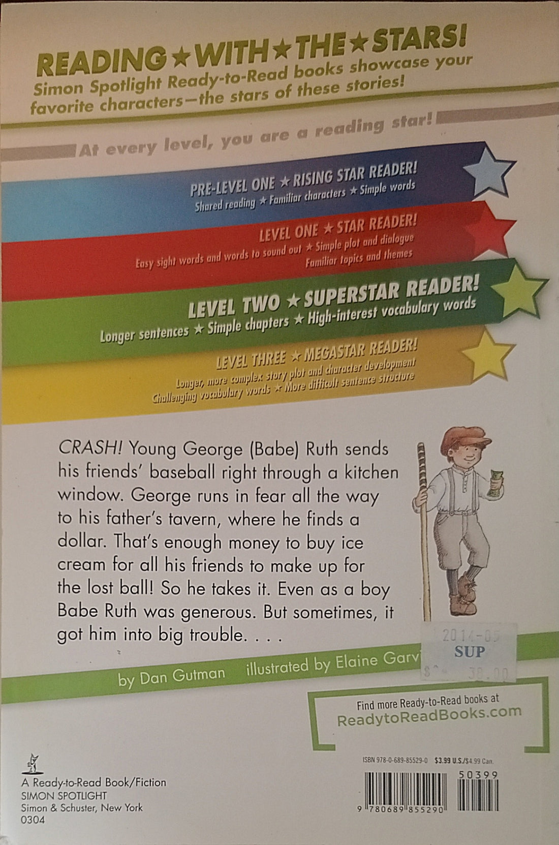 Ready to Read Level 2: Babe Ruth and the Ice Cream Mess