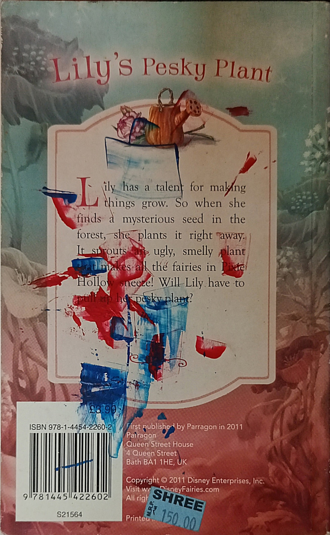 Tales of Pixie Hollow #4 Lily's Pesky Plant
