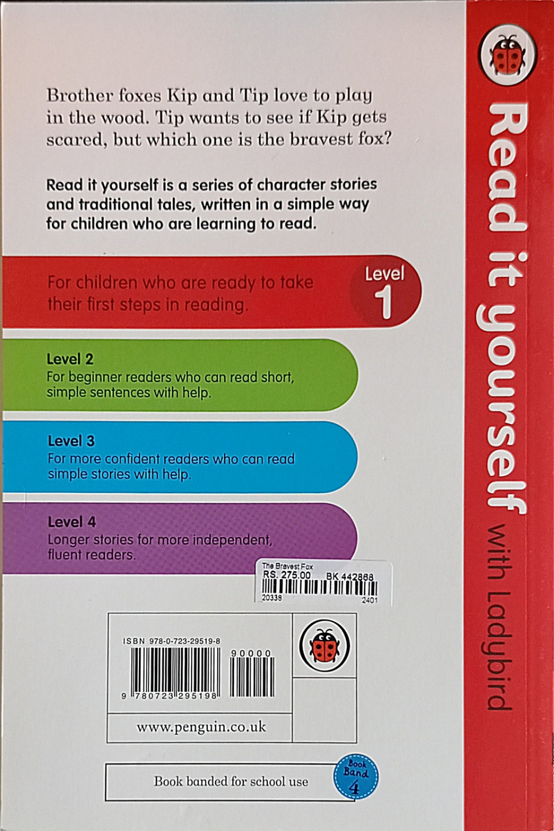 Read it Yourself with Ladybird Level 1: The Bravest Fox