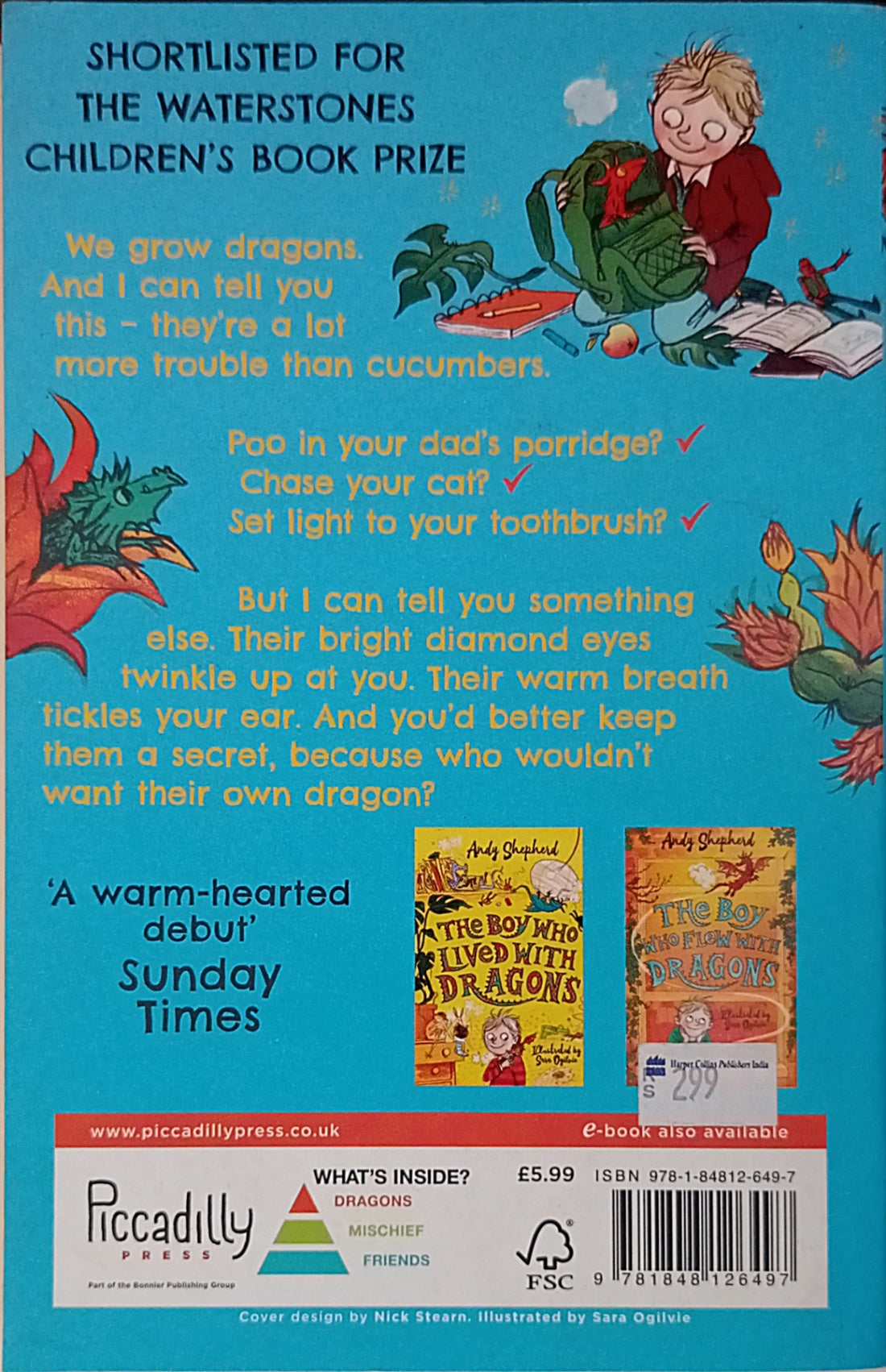 The Boy Who Grew Dragons #1 The Boy Who Grew Dragons