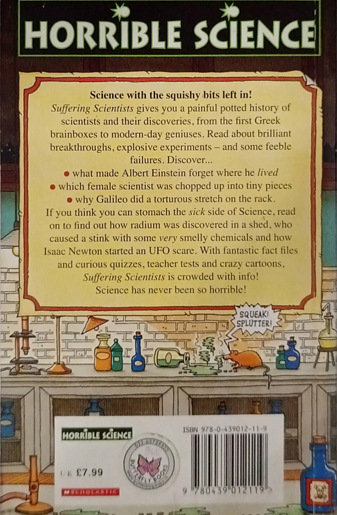Horrible Science Special: Suffering Scientists