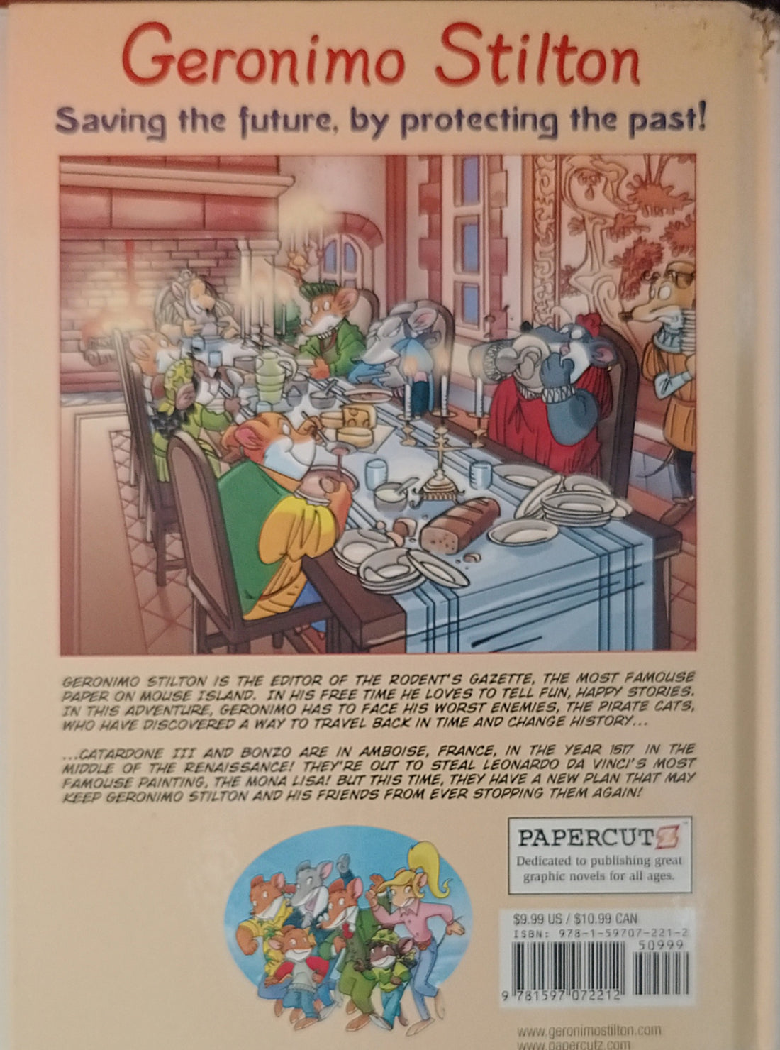 Geronimo Stilton Graphic Novels #6 Who Stole the Mona Lisa?