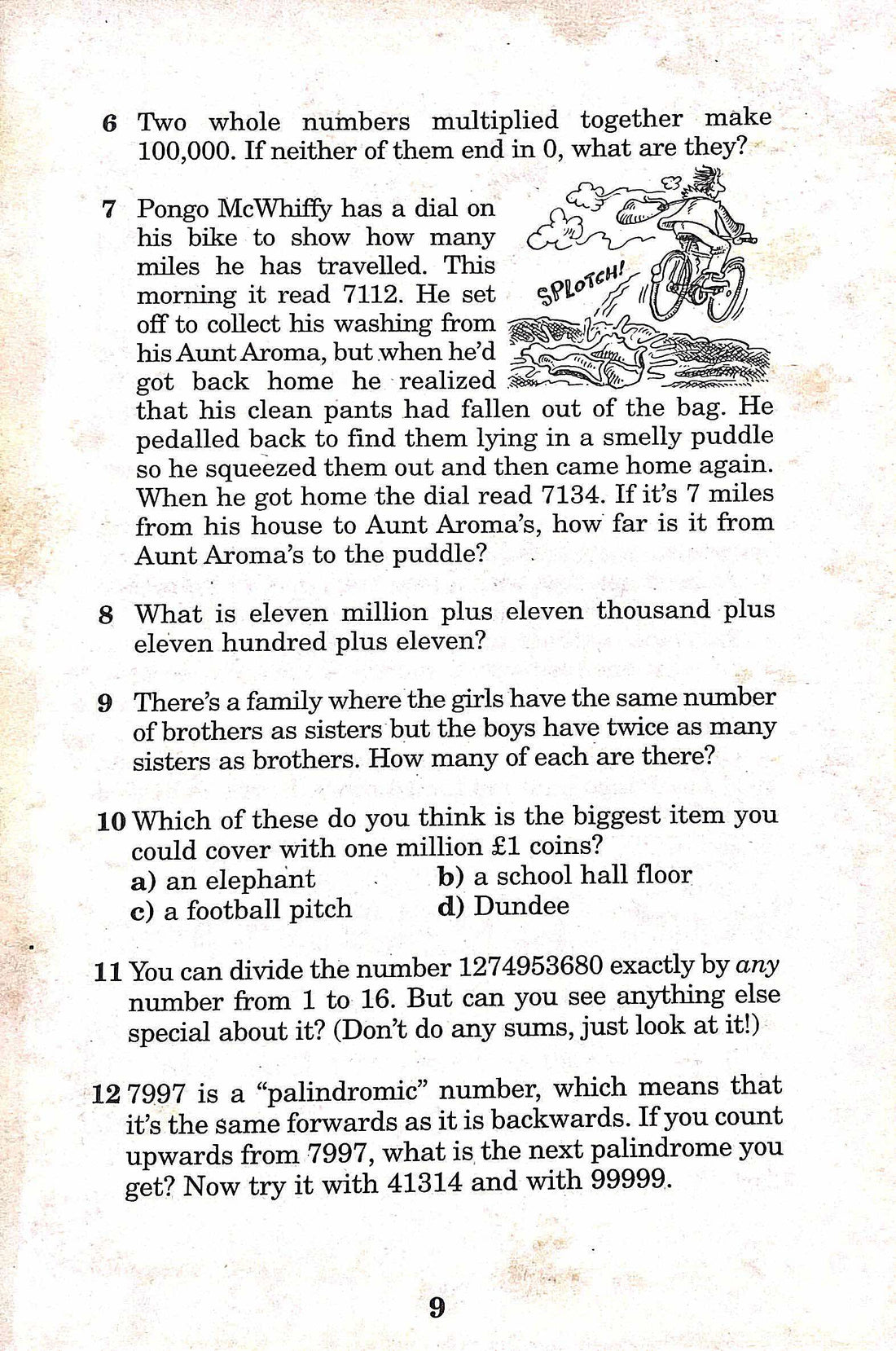 Murderous Maths: Professor Fiendish's Book of Brain Benders
