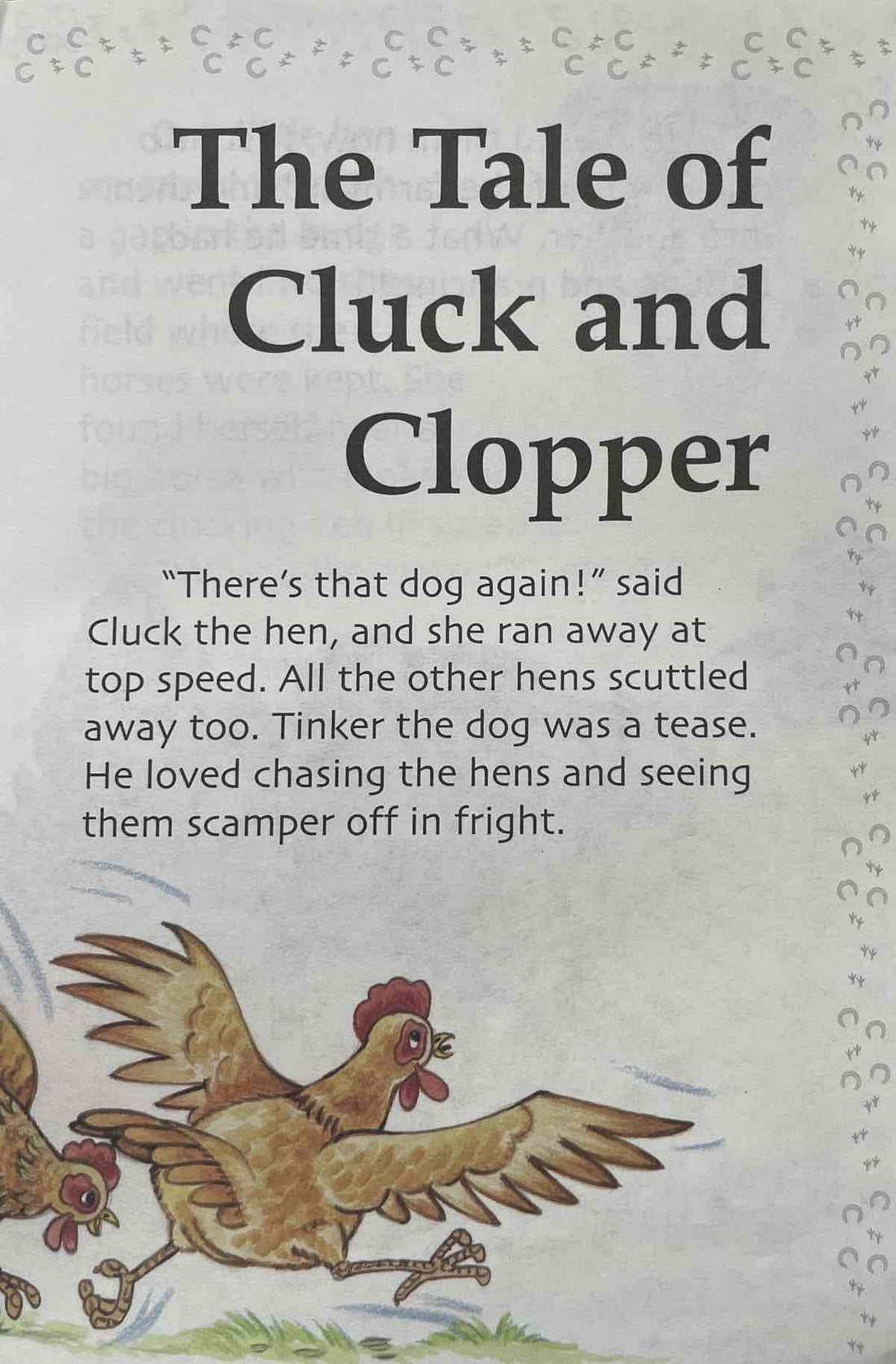 The Tale of Cluck and Clopper