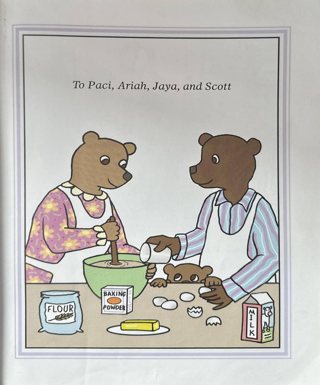 A Frank Asch Bear Book: Pancakes in Pajamas