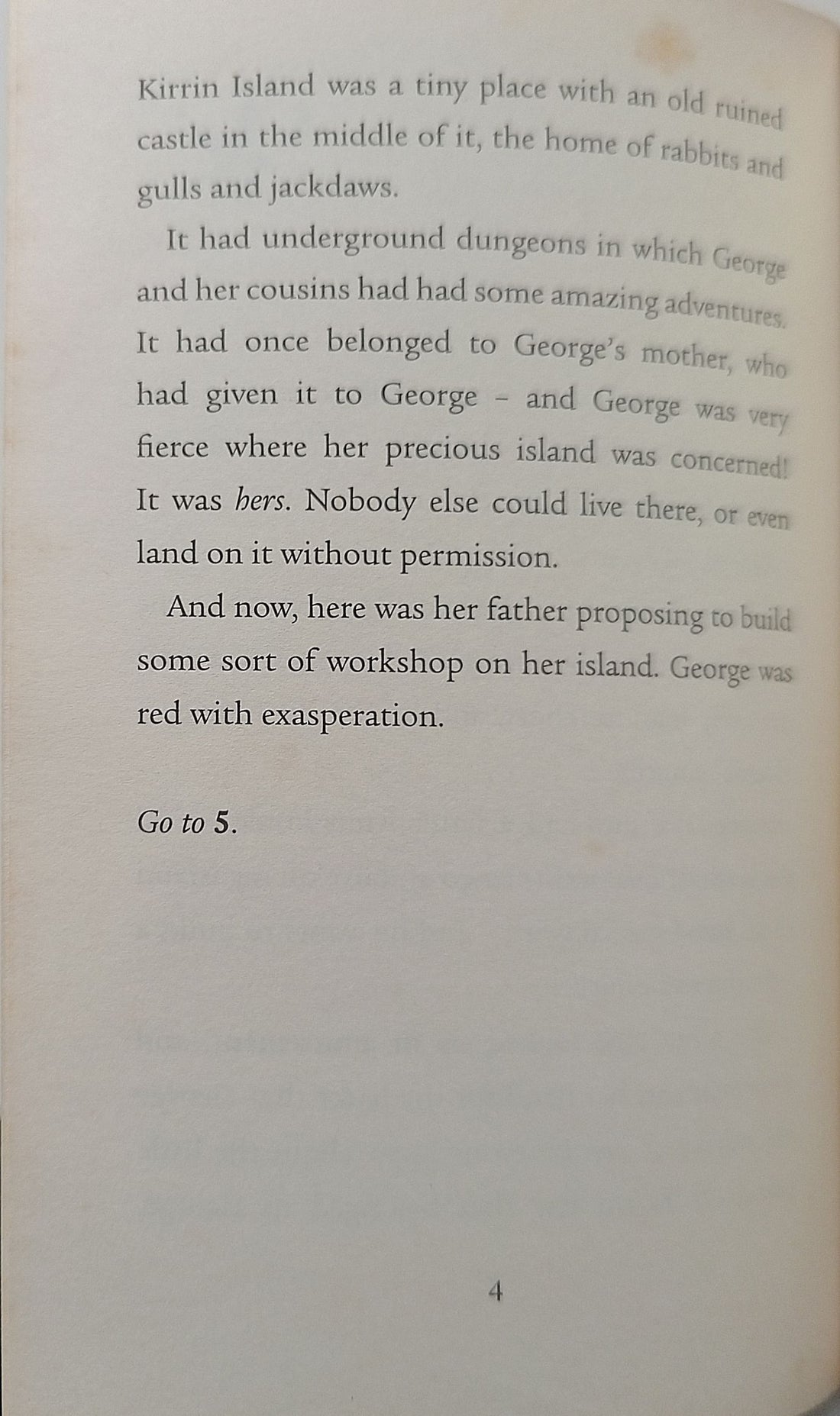 The Famous Five Adventure Game Book (Book 6)