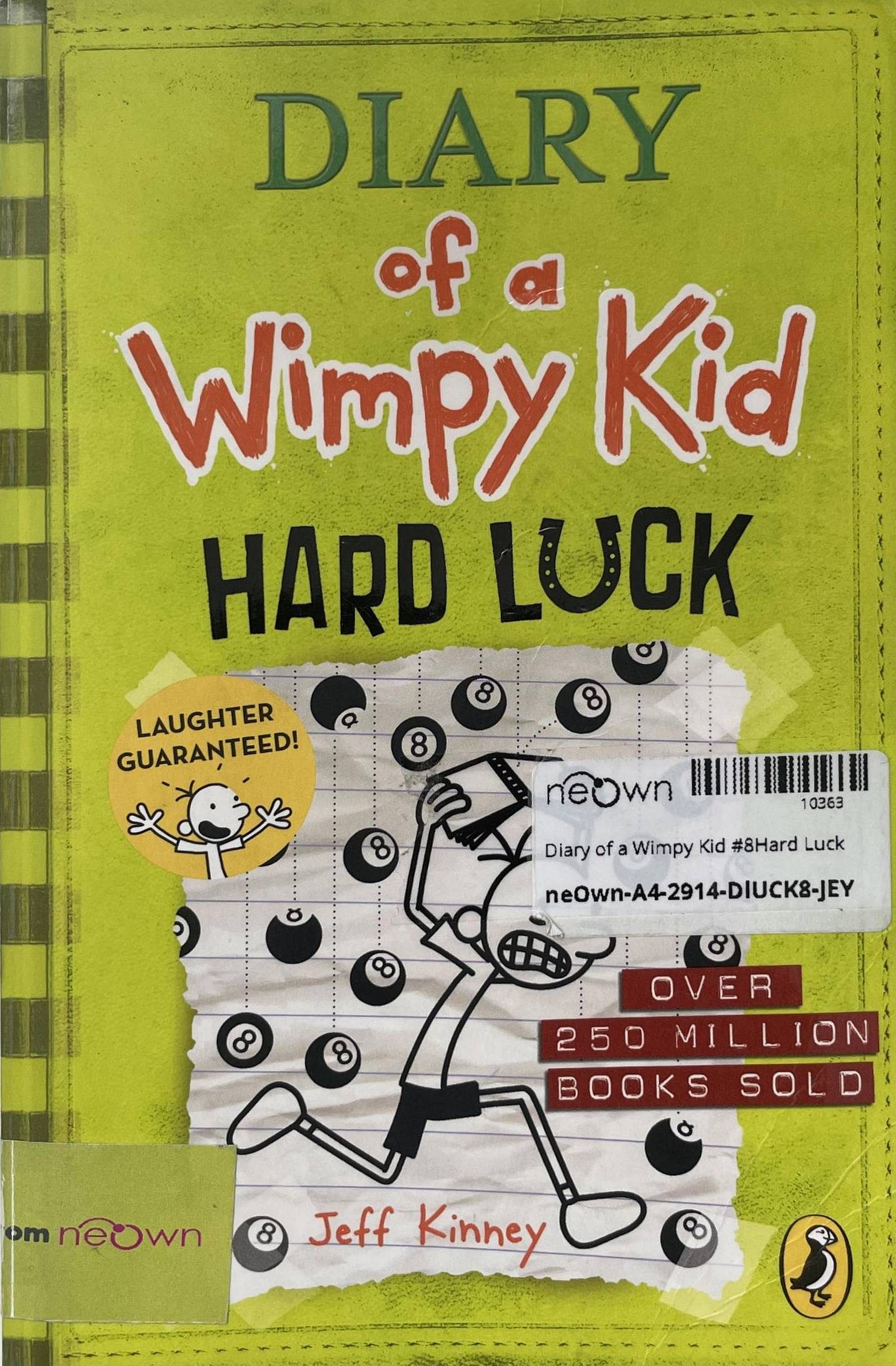 Diary of a Wimpy Kid #8 Hard Luck