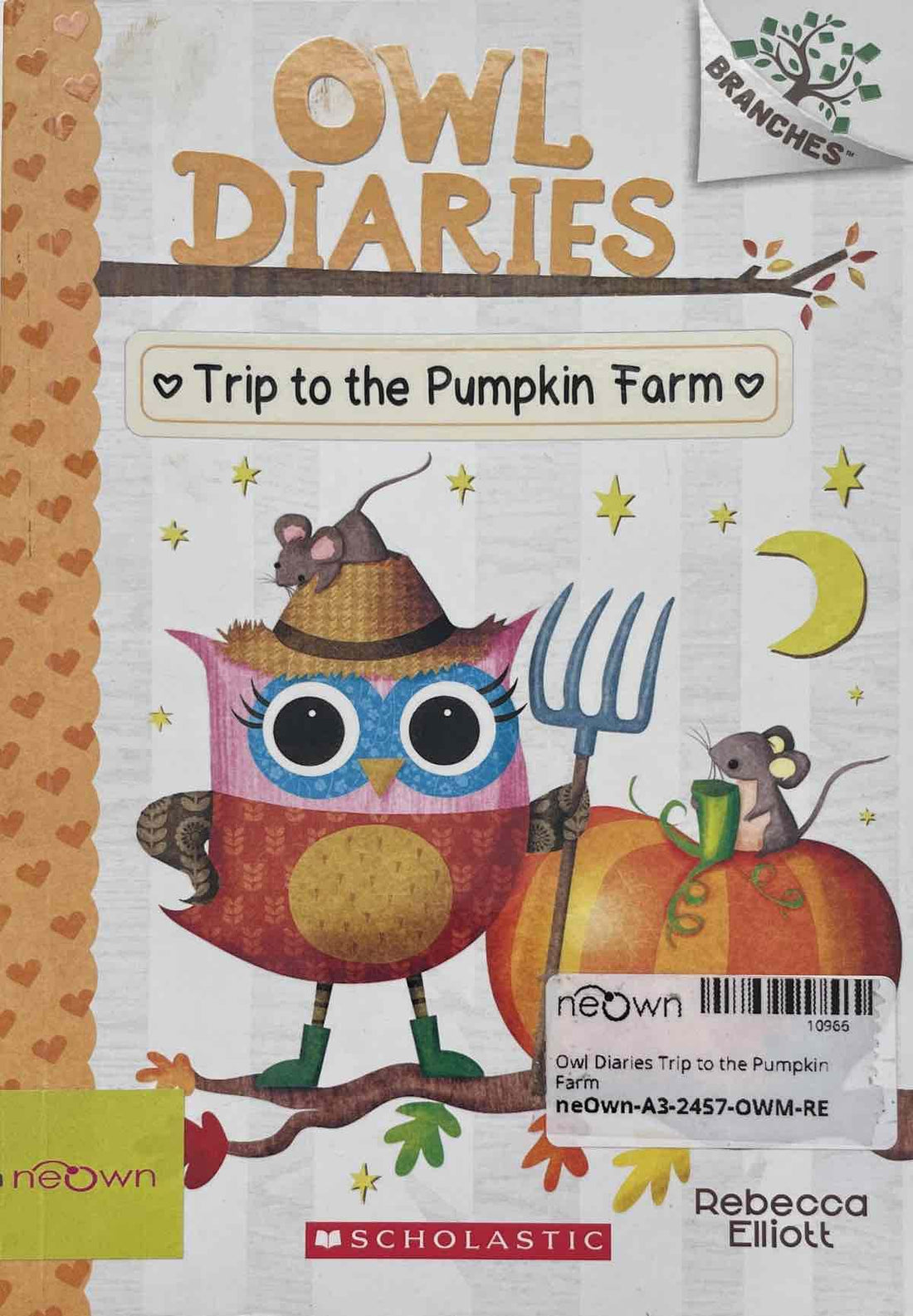 Owl Diaries #11 Trip to the Pumpkin Farm