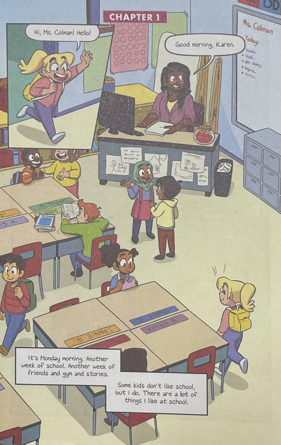 Baby-Sitters Little Sister Graphix #5 Karen's School Picture