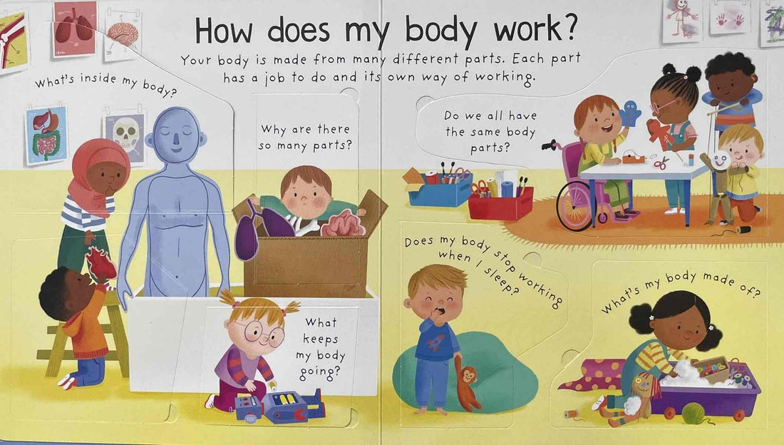 First Questions and Answers: How Does my Body Work?