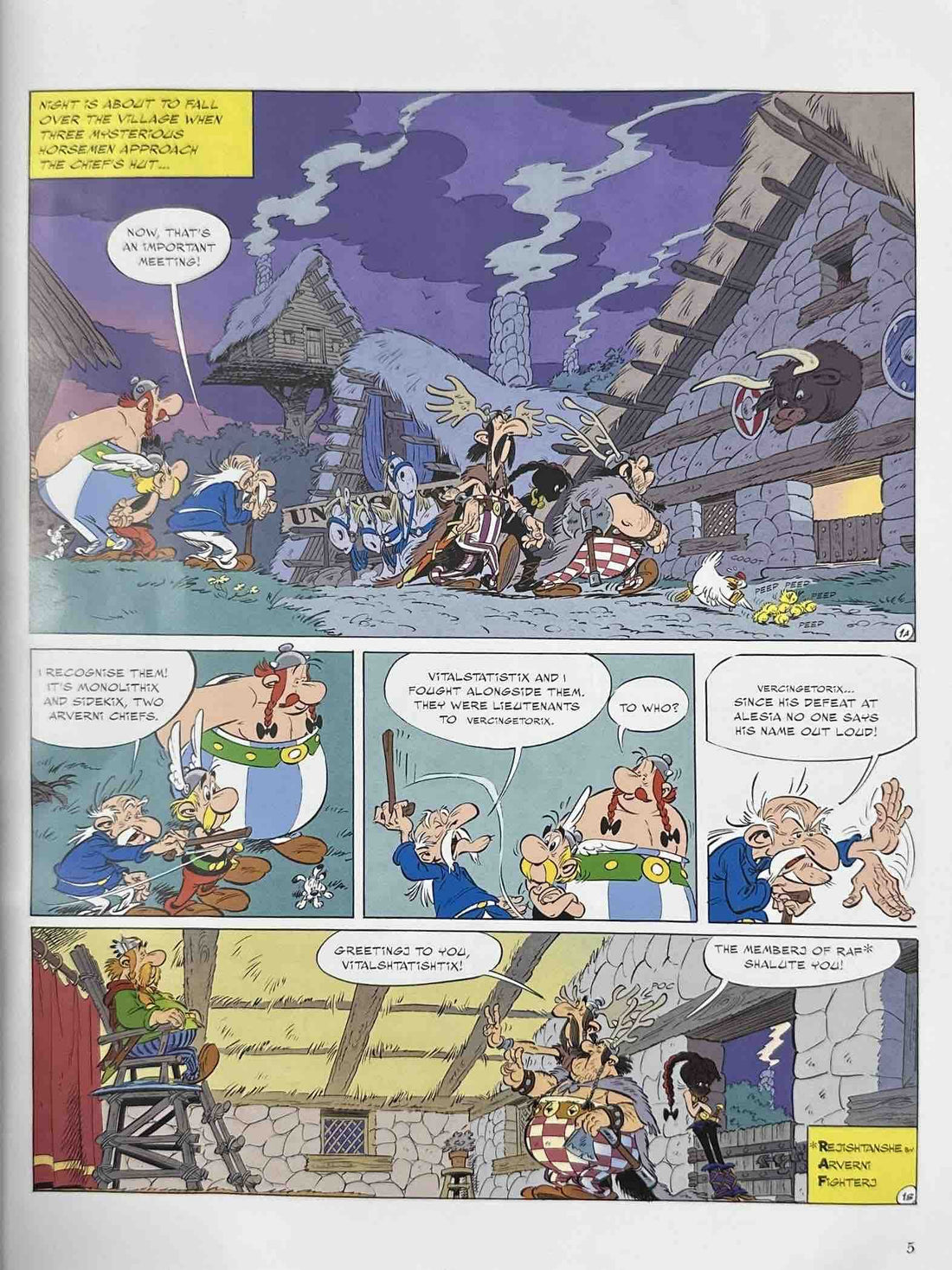 Asterix #38 Asterix and the Chieftain's Daughter