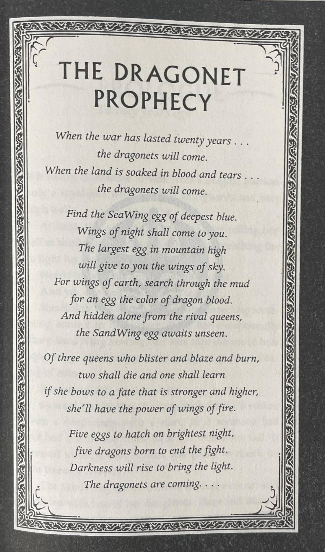 Wings of Fire #5 The Brightest Night