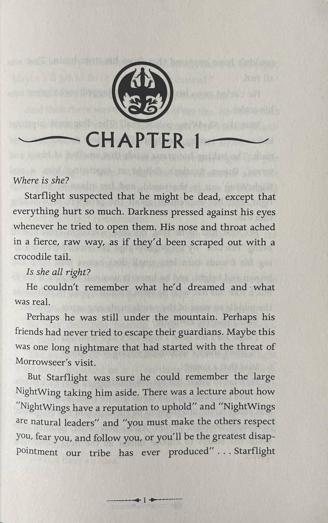 Wings of Fire #4 The Dark Secret